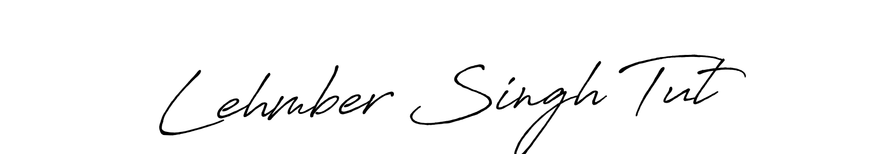 Also You can easily find your signature by using the search form. We will create Lehmber Singh Tut name handwritten signature images for you free of cost using Antro_Vectra_Bolder sign style. Lehmber Singh Tut signature style 7 images and pictures png