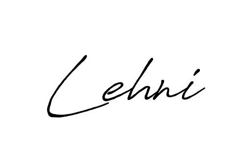 Also we have Lehni name is the best signature style. Create professional handwritten signature collection using Antro_Vectra_Bolder autograph style. Lehni signature style 7 images and pictures png