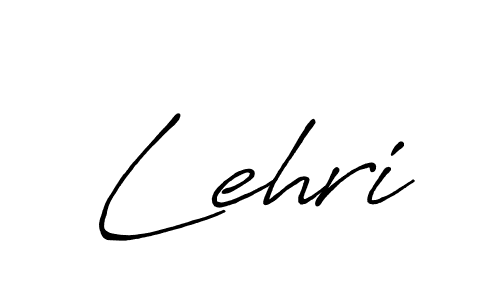 Create a beautiful signature design for name Lehri. With this signature (Antro_Vectra_Bolder) fonts, you can make a handwritten signature for free. Lehri signature style 7 images and pictures png