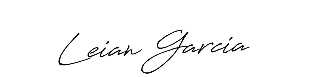 Similarly Antro_Vectra_Bolder is the best handwritten signature design. Signature creator online .You can use it as an online autograph creator for name Leian Garcia. Leian Garcia signature style 7 images and pictures png