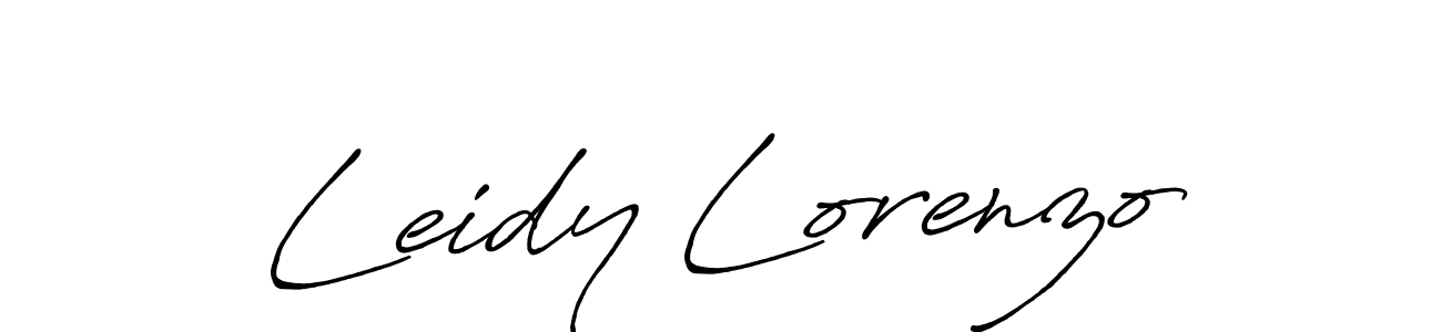 Make a short Leidy Lorenzo signature style. Manage your documents anywhere anytime using Antro_Vectra_Bolder. Create and add eSignatures, submit forms, share and send files easily. Leidy Lorenzo signature style 7 images and pictures png