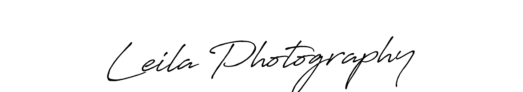 Also we have Leila Photography name is the best signature style. Create professional handwritten signature collection using Antro_Vectra_Bolder autograph style. Leila Photography signature style 7 images and pictures png