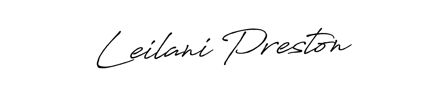 You can use this online signature creator to create a handwritten signature for the name Leilani Preston. This is the best online autograph maker. Leilani Preston signature style 7 images and pictures png