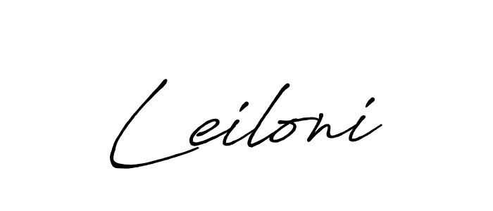 Best and Professional Signature Style for Leiloni. Antro_Vectra_Bolder Best Signature Style Collection. Leiloni signature style 7 images and pictures png