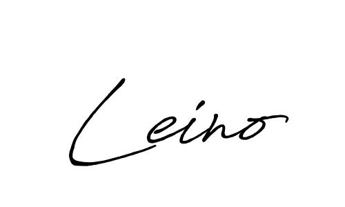 How to make Leino signature? Antro_Vectra_Bolder is a professional autograph style. Create handwritten signature for Leino name. Leino signature style 7 images and pictures png