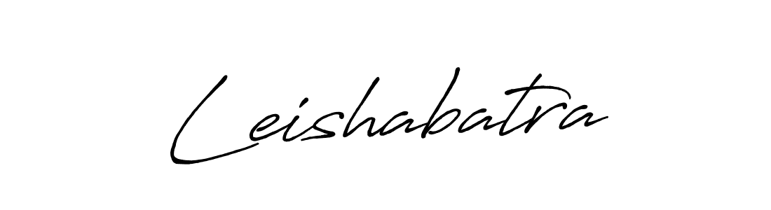 Antro_Vectra_Bolder is a professional signature style that is perfect for those who want to add a touch of class to their signature. It is also a great choice for those who want to make their signature more unique. Get Leishabatra name to fancy signature for free. Leishabatra signature style 7 images and pictures png
