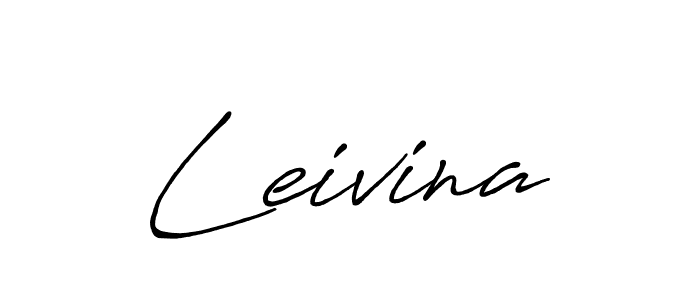 How to make Leivina signature? Antro_Vectra_Bolder is a professional autograph style. Create handwritten signature for Leivina name. Leivina signature style 7 images and pictures png