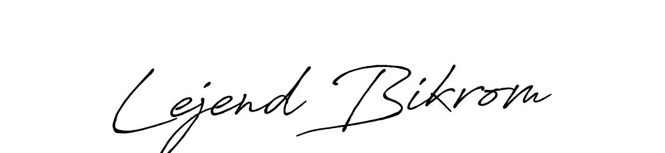 Make a beautiful signature design for name Lejend Bikrom. Use this online signature maker to create a handwritten signature for free. Lejend Bikrom signature style 7 images and pictures png