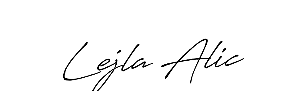Make a beautiful signature design for name Lejla Alic. Use this online signature maker to create a handwritten signature for free. Lejla Alic signature style 7 images and pictures png