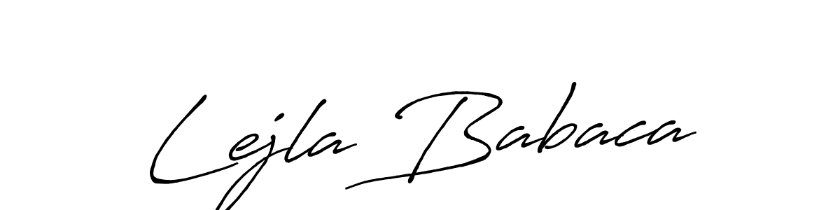 How to Draw Lejla Babaca signature style? Antro_Vectra_Bolder is a latest design signature styles for name Lejla Babaca. Lejla Babaca signature style 7 images and pictures png