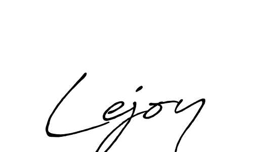 Make a beautiful signature design for name Lejoy. With this signature (Antro_Vectra_Bolder) style, you can create a handwritten signature for free. Lejoy signature style 7 images and pictures png