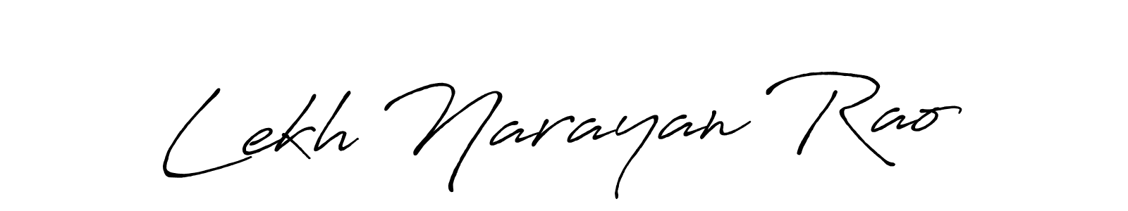 Make a beautiful signature design for name Lekh Narayan Rao. Use this online signature maker to create a handwritten signature for free. Lekh Narayan Rao signature style 7 images and pictures png