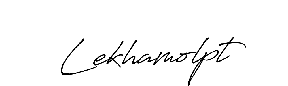 It looks lik you need a new signature style for name Lekhamolpt. Design unique handwritten (Antro_Vectra_Bolder) signature with our free signature maker in just a few clicks. Lekhamolpt signature style 7 images and pictures png