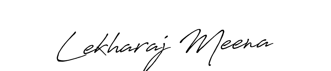 Also You can easily find your signature by using the search form. We will create Lekharaj Meena name handwritten signature images for you free of cost using Antro_Vectra_Bolder sign style. Lekharaj Meena signature style 7 images and pictures png