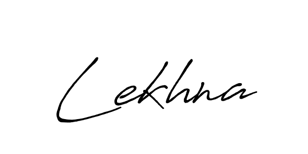 How to make Lekhna signature? Antro_Vectra_Bolder is a professional autograph style. Create handwritten signature for Lekhna name. Lekhna signature style 7 images and pictures png