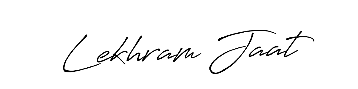 Once you've used our free online signature maker to create your best signature Antro_Vectra_Bolder style, it's time to enjoy all of the benefits that Lekhram Jaat name signing documents. Lekhram Jaat signature style 7 images and pictures png