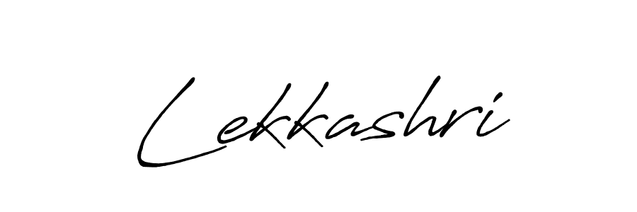 Design your own signature with our free online signature maker. With this signature software, you can create a handwritten (Antro_Vectra_Bolder) signature for name Lekkashri. Lekkashri signature style 7 images and pictures png