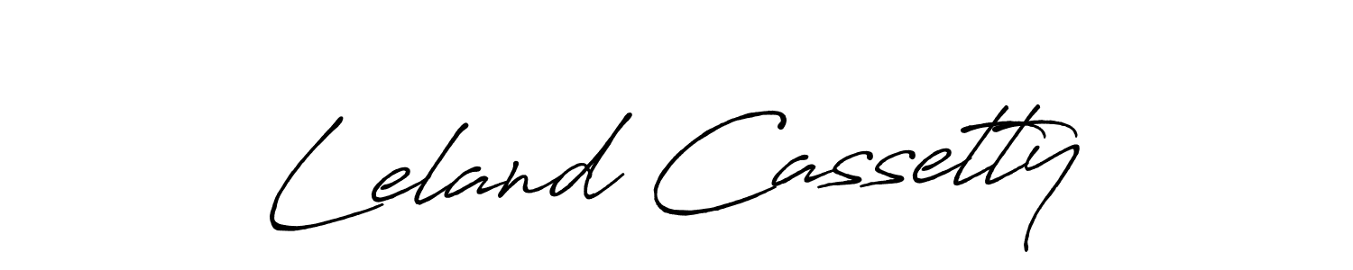 How to make Leland Cassetty signature? Antro_Vectra_Bolder is a professional autograph style. Create handwritten signature for Leland Cassetty name. Leland Cassetty signature style 7 images and pictures png