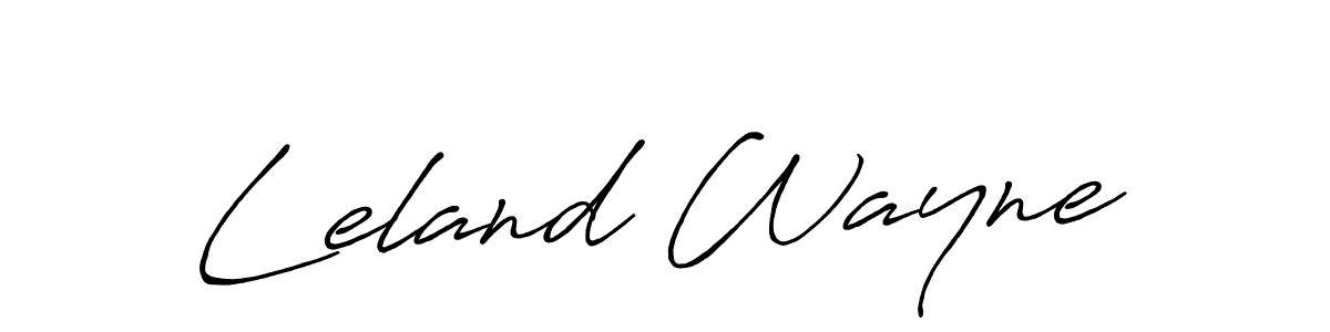 Make a short Leland Wayne signature style. Manage your documents anywhere anytime using Antro_Vectra_Bolder. Create and add eSignatures, submit forms, share and send files easily. Leland Wayne signature style 7 images and pictures png