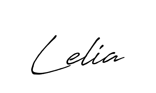Design your own signature with our free online signature maker. With this signature software, you can create a handwritten (Antro_Vectra_Bolder) signature for name Lelia. Lelia signature style 7 images and pictures png