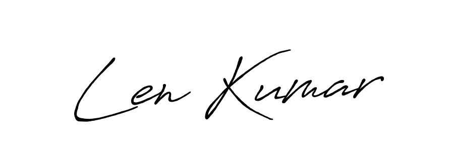You can use this online signature creator to create a handwritten signature for the name Len Kumar. This is the best online autograph maker. Len Kumar signature style 7 images and pictures png