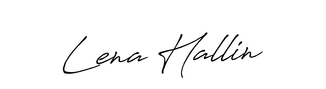 Use a signature maker to create a handwritten signature online. With this signature software, you can design (Antro_Vectra_Bolder) your own signature for name Lena Hallin. Lena Hallin signature style 7 images and pictures png