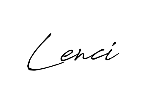 Antro_Vectra_Bolder is a professional signature style that is perfect for those who want to add a touch of class to their signature. It is also a great choice for those who want to make their signature more unique. Get Lenci name to fancy signature for free. Lenci signature style 7 images and pictures png