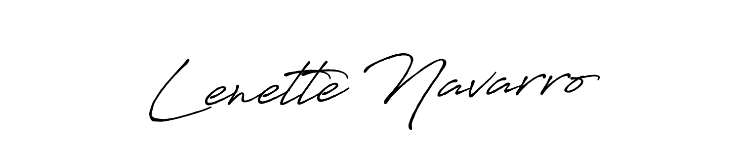 This is the best signature style for the Lenette Navarro name. Also you like these signature font (Antro_Vectra_Bolder). Mix name signature. Lenette Navarro signature style 7 images and pictures png