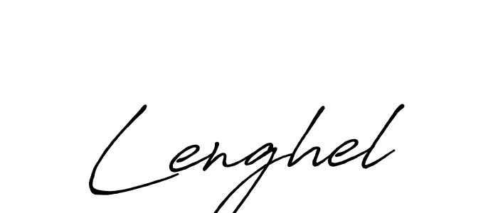 Use a signature maker to create a handwritten signature online. With this signature software, you can design (Antro_Vectra_Bolder) your own signature for name Lenghel. Lenghel signature style 7 images and pictures png