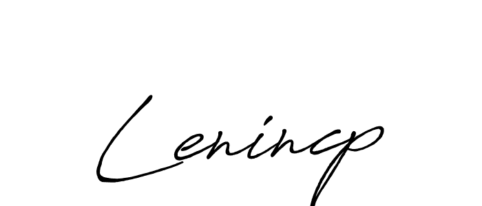 Use a signature maker to create a handwritten signature online. With this signature software, you can design (Antro_Vectra_Bolder) your own signature for name Lenincp. Lenincp signature style 7 images and pictures png