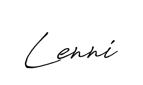 See photos of Lenni official signature by Spectra . Check more albums & portfolios. Read reviews & check more about Antro_Vectra_Bolder font. Lenni signature style 7 images and pictures png