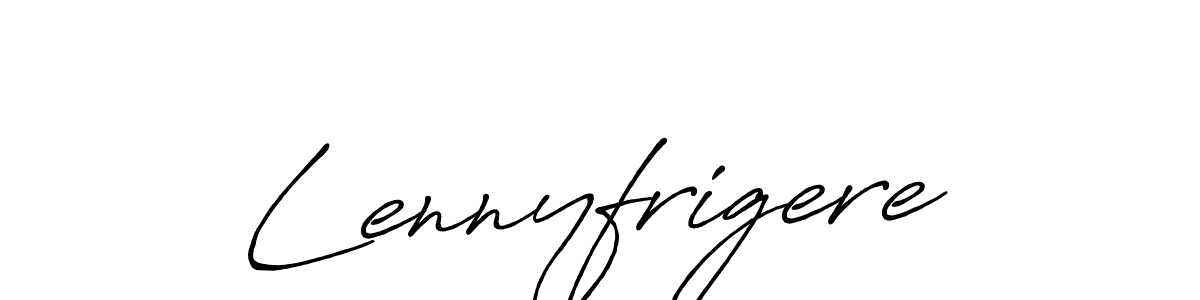 Antro_Vectra_Bolder is a professional signature style that is perfect for those who want to add a touch of class to their signature. It is also a great choice for those who want to make their signature more unique. Get Lennyfrigere name to fancy signature for free. Lennyfrigere signature style 7 images and pictures png