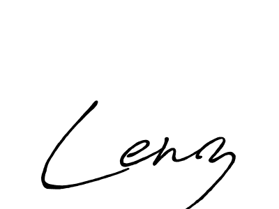 Once you've used our free online signature maker to create your best signature Antro_Vectra_Bolder style, it's time to enjoy all of the benefits that Lenz name signing documents. Lenz signature style 7 images and pictures png