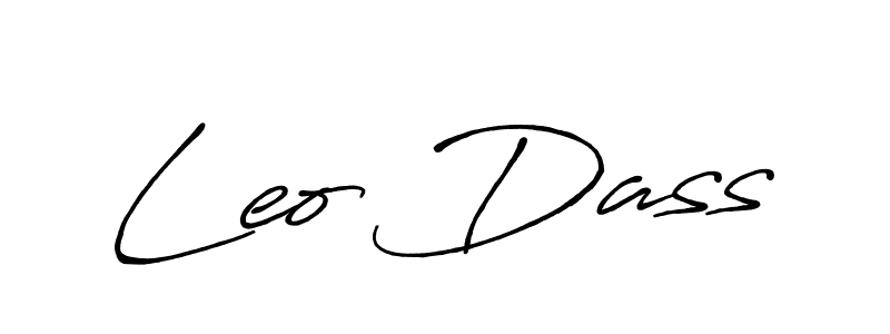 Antro_Vectra_Bolder is a professional signature style that is perfect for those who want to add a touch of class to their signature. It is also a great choice for those who want to make their signature more unique. Get Leo Dass name to fancy signature for free. Leo Dass signature style 7 images and pictures png