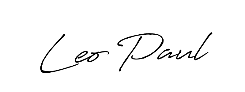 The best way (Antro_Vectra_Bolder) to make a short signature is to pick only two or three words in your name. The name Leo Paul include a total of six letters. For converting this name. Leo Paul signature style 7 images and pictures png