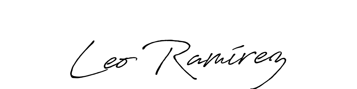 Make a short Leo Ramírez signature style. Manage your documents anywhere anytime using Antro_Vectra_Bolder. Create and add eSignatures, submit forms, share and send files easily. Leo Ramírez signature style 7 images and pictures png