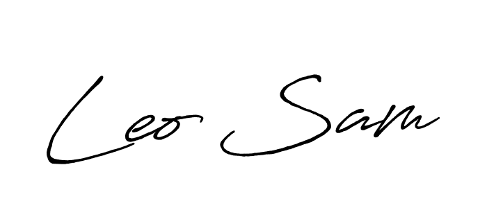 Here are the top 10 professional signature styles for the name Leo Sam. These are the best autograph styles you can use for your name. Leo Sam signature style 7 images and pictures png