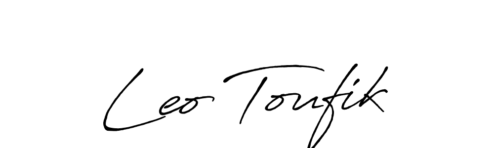 You can use this online signature creator to create a handwritten signature for the name Leo Toufik. This is the best online autograph maker. Leo Toufik signature style 7 images and pictures png