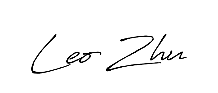 Best and Professional Signature Style for Leo Zhu. Antro_Vectra_Bolder Best Signature Style Collection. Leo Zhu signature style 7 images and pictures png