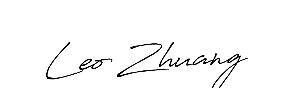 This is the best signature style for the Leo Zhuang name. Also you like these signature font (Antro_Vectra_Bolder). Mix name signature. Leo Zhuang signature style 7 images and pictures png