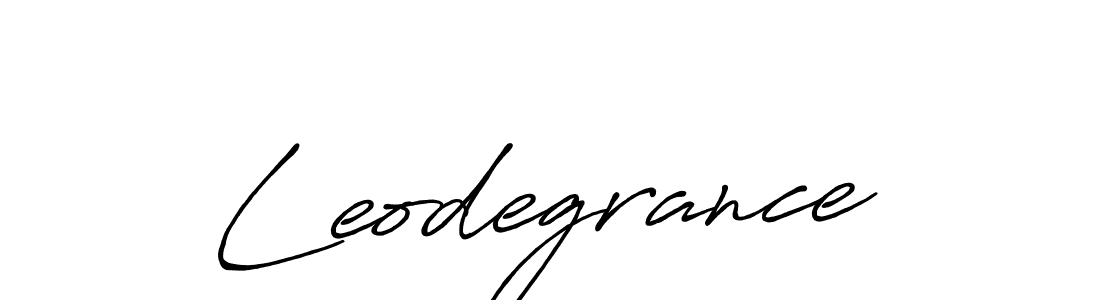 Also we have Leodegrance name is the best signature style. Create professional handwritten signature collection using Antro_Vectra_Bolder autograph style. Leodegrance signature style 7 images and pictures png