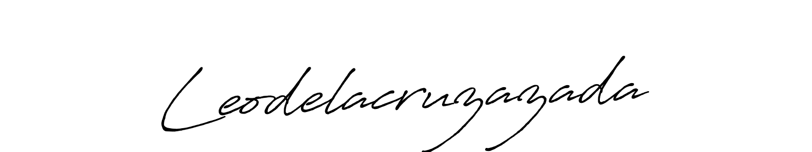 Design your own signature with our free online signature maker. With this signature software, you can create a handwritten (Antro_Vectra_Bolder) signature for name Leodelacruzazada. Leodelacruzazada signature style 7 images and pictures png