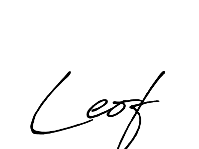 Best and Professional Signature Style for Leof. Antro_Vectra_Bolder Best Signature Style Collection. Leof signature style 7 images and pictures png