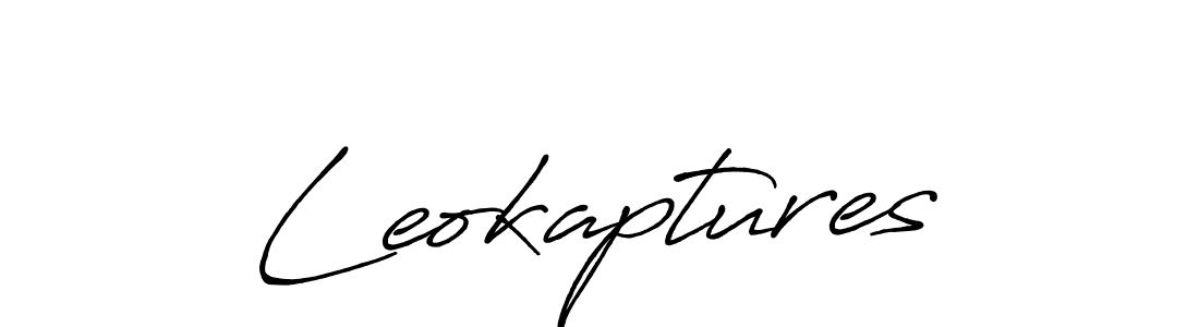 It looks lik you need a new signature style for name Leokaptures. Design unique handwritten (Antro_Vectra_Bolder) signature with our free signature maker in just a few clicks. Leokaptures signature style 7 images and pictures png