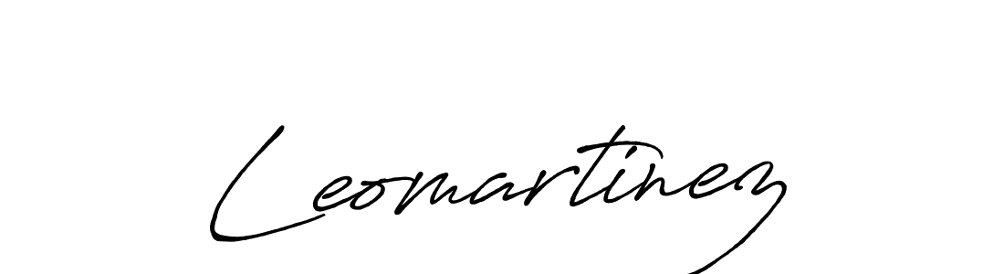 It looks lik you need a new signature style for name Leomartinez. Design unique handwritten (Antro_Vectra_Bolder) signature with our free signature maker in just a few clicks. Leomartinez signature style 7 images and pictures png