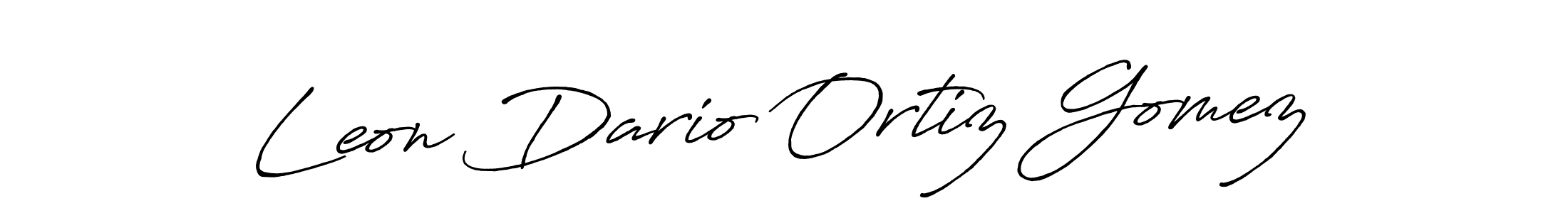See photos of Leon Dario Ortiz Gomez official signature by Spectra . Check more albums & portfolios. Read reviews & check more about Antro_Vectra_Bolder font. Leon Dario Ortiz Gomez signature style 7 images and pictures png