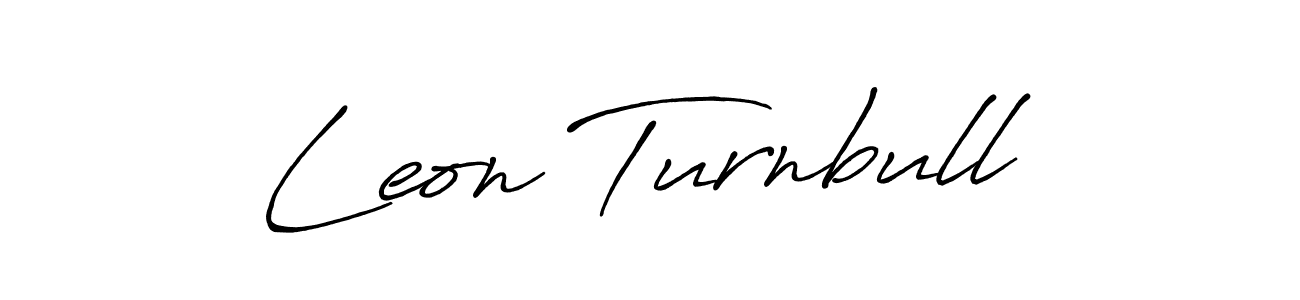 The best way (Antro_Vectra_Bolder) to make a short signature is to pick only two or three words in your name. The name Leon Turnbull include a total of six letters. For converting this name. Leon Turnbull signature style 7 images and pictures png