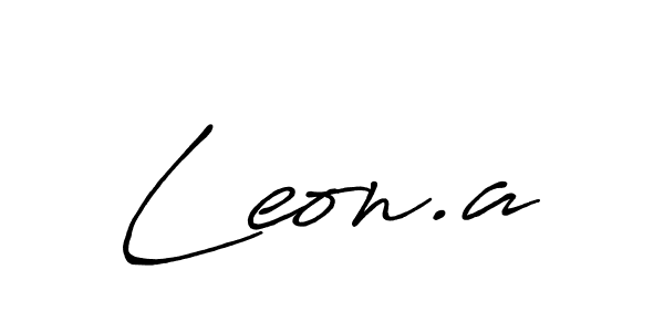 Make a short Leon.a signature style. Manage your documents anywhere anytime using Antro_Vectra_Bolder. Create and add eSignatures, submit forms, share and send files easily. Leon.a signature style 7 images and pictures png