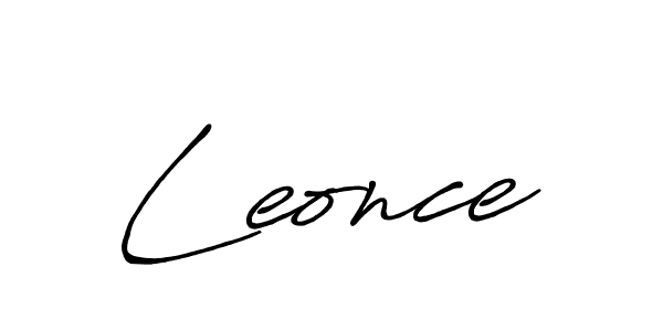 Once you've used our free online signature maker to create your best signature Antro_Vectra_Bolder style, it's time to enjoy all of the benefits that Leonce name signing documents. Leonce signature style 7 images and pictures png