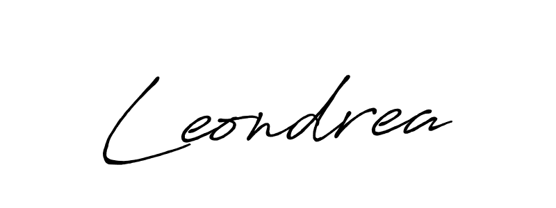 It looks lik you need a new signature style for name Leondrea. Design unique handwritten (Antro_Vectra_Bolder) signature with our free signature maker in just a few clicks. Leondrea signature style 7 images and pictures png